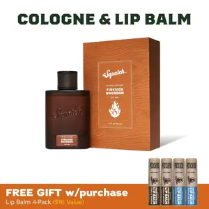 Cologne + Lip Balm 4-Pack (FREE Gift!) - Dr. Squatch | Mens Gifts | Gifts for Him Cologne + Lip Balm 4-Pack (FREE Gift!) - Dr. Squatch | Mens Gifts | Gifts for Him