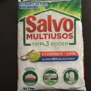 Salvo multiusos powder detergent