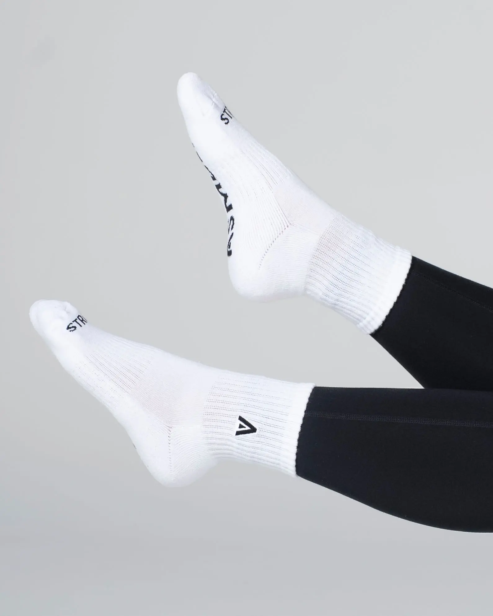 ASMBLY Quarter Socks - White
