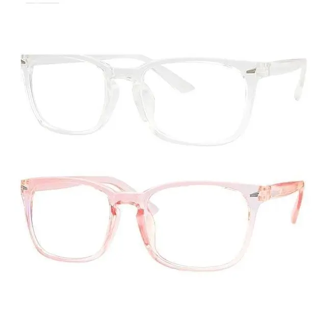 Pink + Transparent（2 Pack）