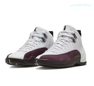 White leather, burgundy suede, and that rich brown sole—vintage vibes, modern fit. Sneakers