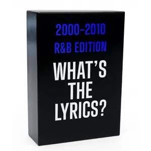 2000-2010 R&B Edition Finish the Lyric & R&B Trivia Card Game for 2000s-2010s Fans