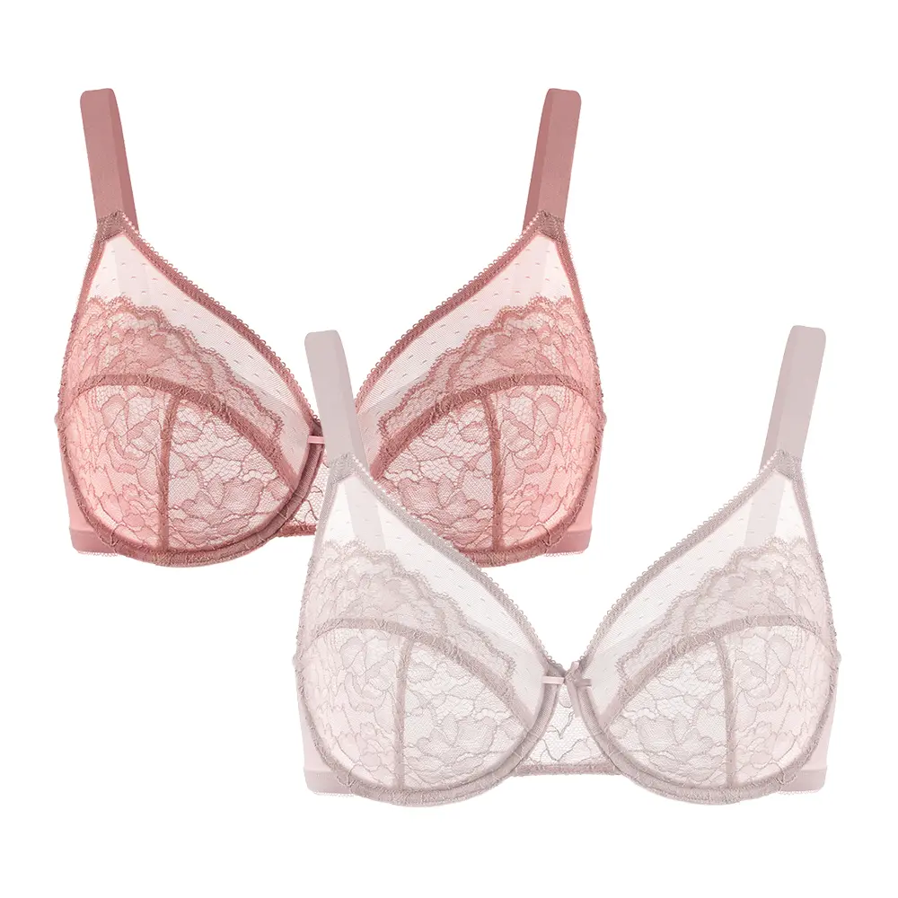 Dark Pink+Light Coral(2 Pack)