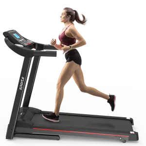 [Fahuac] Foldable Treadmill with Fitshow App & Bluetooth Music - 2.5HP Quiet Motor 0.6-8.0MPH, 250LBS Capacity, 4-Level Manual Incline, 5" LCD Display, 12 Preset Programs, Home Gym Walking Running Machine.