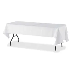Tatco TCO Paper Tablecover- Rectangular- 54 in. x 108 in.- 20-CT- White
