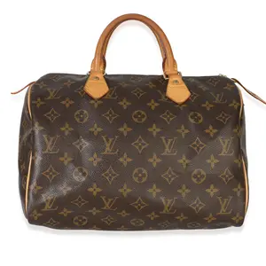 Pre-owned Louis Vuitton canvas Shoulder Bags NY155096 Monogram Speedy 30