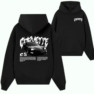 Corvette C5 Hoodie, Sports Car Graphic Hoodie, Vintage Automotive Style Hoodie, Streetwear Racing Outfit, Gift For Men Women, Casual Everyday Wear
