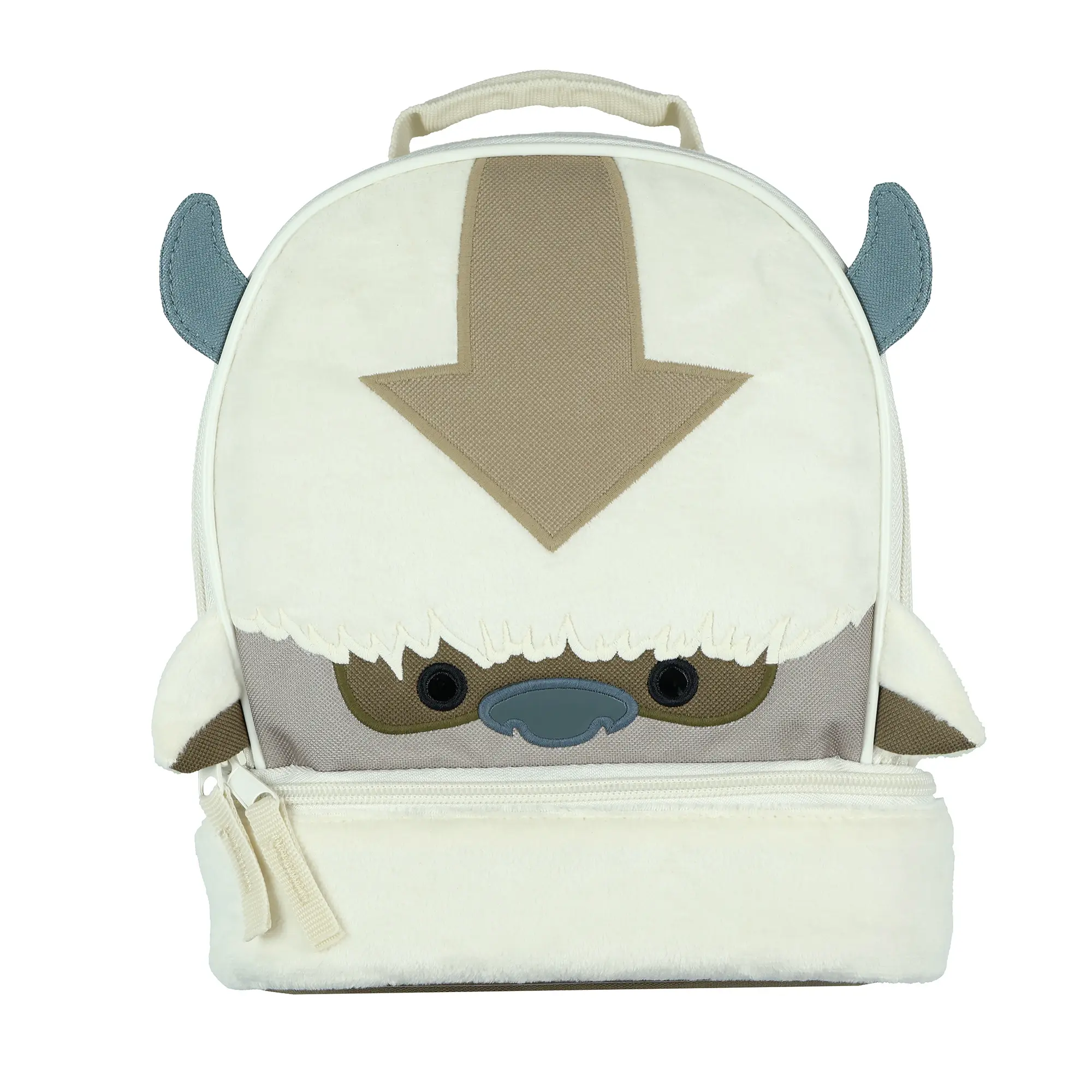 Nickelodeon Avatar: The Last Airbender Lunch Bag Appa Insulated Dual Compartment Tote 10"