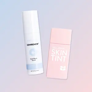 Red Aspen Glass Skin Bundle 84% Snail Mucin Serum + Niacinamide Skin Tint 11 shades | Hydrating Glow Duo for Radiant Skin