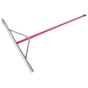 Union Tools  Aal36S-7 Del Aluminum Asphalt Lute Rake 36 Inchx4 Inch