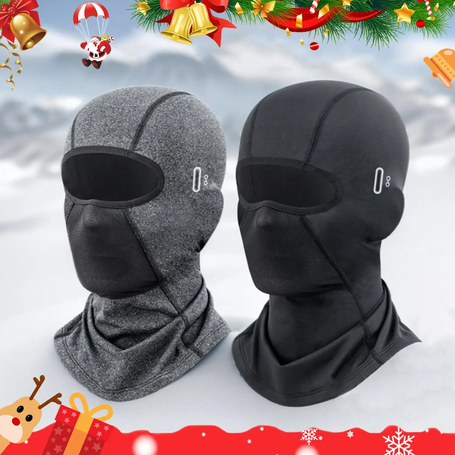 Winter Windproof Velvet Warm Head Cover, 1 Count Breathable Neck Warmth for Men and Women, Outdoor Sports Accessories for Outdoor Riding, Skiing, Chri