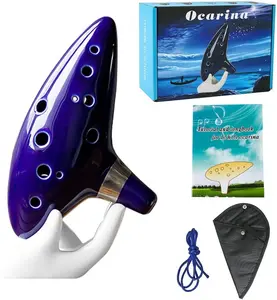 【PWDET】Ceramic flute alto C key ocarina Zelda Ocarina of Time professional instrument ocarina