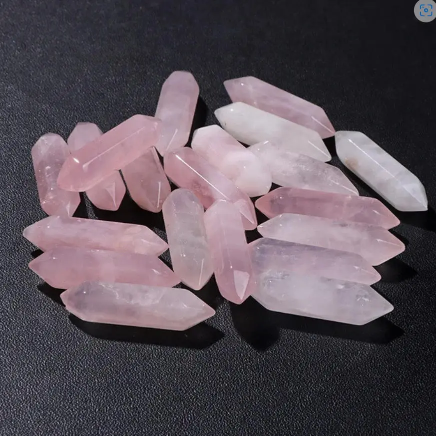 Unisex Mystical Magical Pointed Faux Crystal Point Wand Pendant Stones, Semi-Finished Non-Natural Crystal Jewelry Accessories for DIY Projects, Diy Crafts, Mystical Look, Boutique Owners, Crafters, Diy Jewelry Lovers, Jewelry Projects