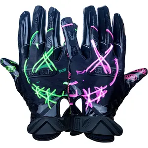 Battle Sports Adult Nightmare 2.0 Football Receiver Gloves