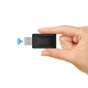 2 in 1 Wireless Car Adapter, USB & Type-C Dual Connectors Car Adapter, 5.8GHz WiFi Automatic Connection Supports OTA Upgrade