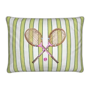 Grass Courts Lumbar Pillow