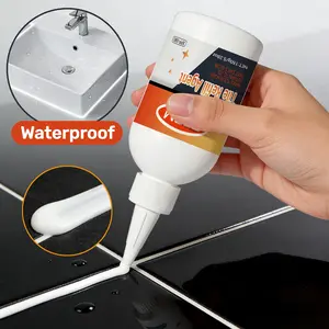 Fast-Drying Tile Grout Sealer, Waterproof Anti-Stain Sealant, Multi-Functional RV and Home Waterproof Tile Joint Filler Glue, Suitable for DIY