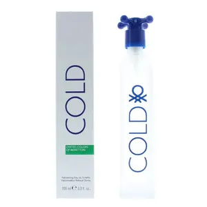 Benetton Cold Eau de Toilette (EDT) 3.3 oz / 100 ml