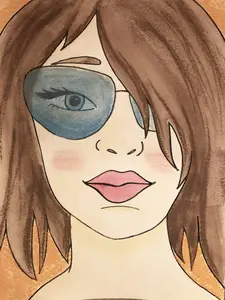 Add-On Art Project - Modern Portrait L2 Dot Guides Roll for Step-by-Step Learning & Motor Skills Enhancement Ages 8+