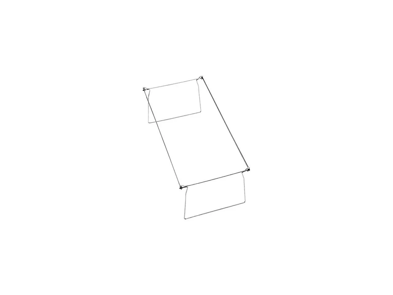 Smead 64870 Hanging Folder Frame, Letter Size, 23-27" Long, Steel, 2/Pack