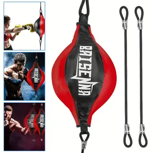 Professional PU Boxing Speed Ball, Home Stress Relief Agility Training Ball, Hand-Eye Coordination Punching Bag, Easy Install, Portable, Ideal for Home Gym