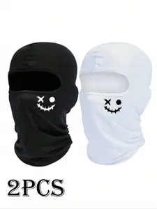 Unisex Balaclava Face Mask, Street Hip-Hop Windproof Dust-Proof Multi-Functional Headscarf Scarf, All-Season Outdoor Sports Motorcycle Camping, Full Balaclava