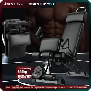 Pro Workout Machine - 17-in-1 Adjustable Exercise Bench for Home Gym | 600LB Capacity w/Foldable Design