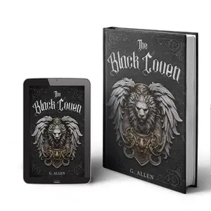 Eliteroyalties LLC The Black Coven Naishiri by G. Allen Hardcover & Digital Edition with Winged Lion Emblem Perfect for Collectors and Fans