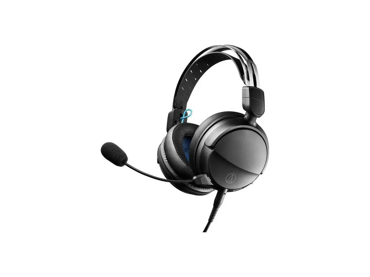 Audio Technica High Fidelity Closed Back Gaming Headset - Black