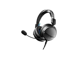 Audio Technica High Fidelity Closed Back Gaming Headset - Black