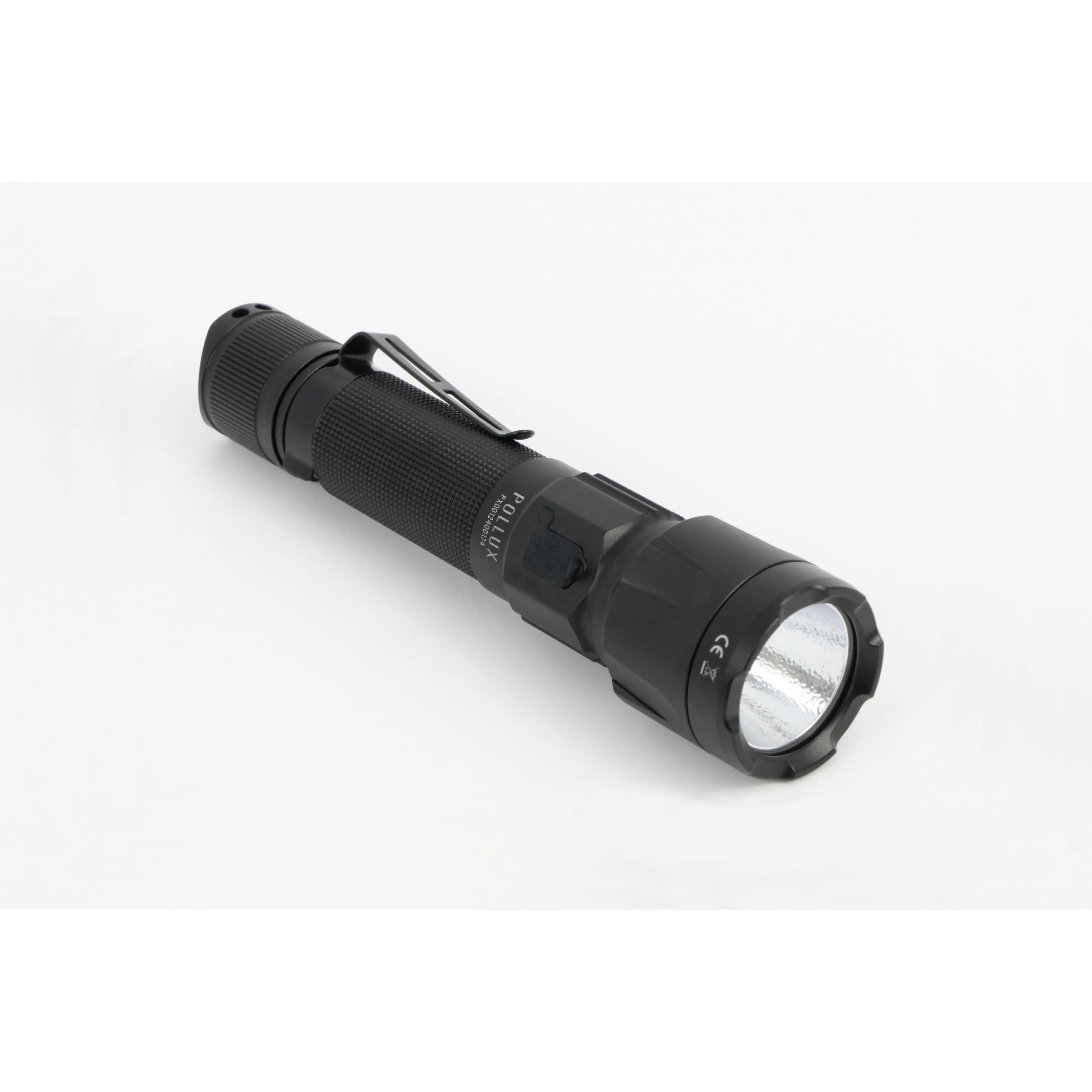 Pollux Flashlight: Intense Brightness, Rugged Durability, 2350 Lumens on TURBO, MAXIP68 Waterproof, Strike Bevel, 4 Brightness Settings, Aggressive Strobe, Mode Memory & USB-C Rechargeable.