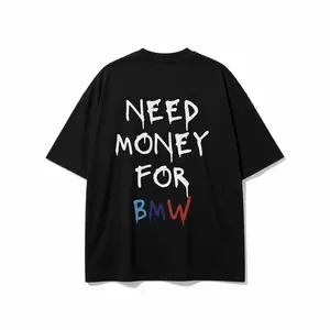 Need Money For BMW - Graphic Unisex T-shirt, Women's  100% Cotton T-Shirt - Soft Breathable Casual Tee - Basic Round Neck Short Sleeve Top