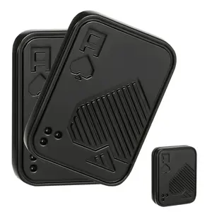 Fidget Toys For Adult,Metal Fidget Slider,Magnetic Poker Card Push Fidegt Toys,Stress Relief,ADHD,Gifts For Boyfriend And Father