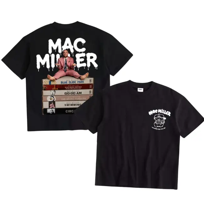 Album M.A.C Shirt, Tiny Desk T-Shirt Vintage Graphic Rap Tee Unisex Hip Hop Outfit Gift For Fans All Seasons