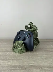 Infantry Barricade Controller Holder Stand, Unique Desk Decor | Functional Gamer Organization for PS5, Xbox, etc.
