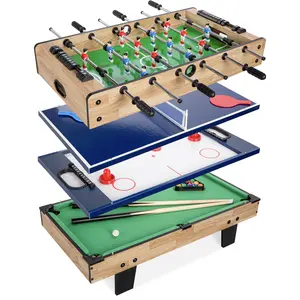 Best Choice Products 4-in-1 Multi Game Table, Childrens Arcade Set w/ Pool Billiards, Air Hockey, Foosball Best Choice Products 4-in-1 Multi Game Table, Childrens Arcade Set w/ Pool Billiards, Air Hockey, Foosball