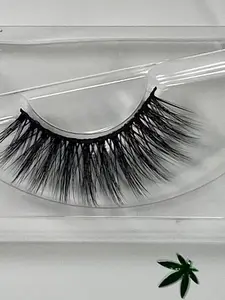 Pink Devotion 3D Mink Eyelashes Fluffy Soft False Eyelash Dramtic Thick Curly Cross Fake Eye Lashes Extension Makeup Tool Sixdian Cruelty Free