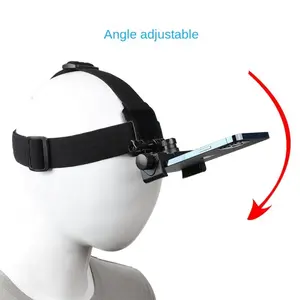 Hands-Free POV Headband Phone Mount - Adjustable First-Person View Head Mount for Live Streaming, Vlogging, Sports & Content Creation. The Perfect Gift for Creators, Adjustable Phone Holder