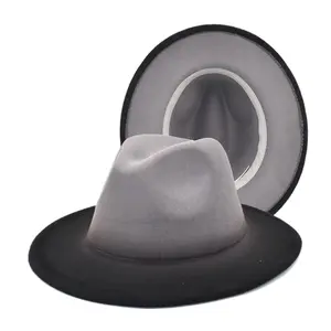 Grey Ombré Fedora