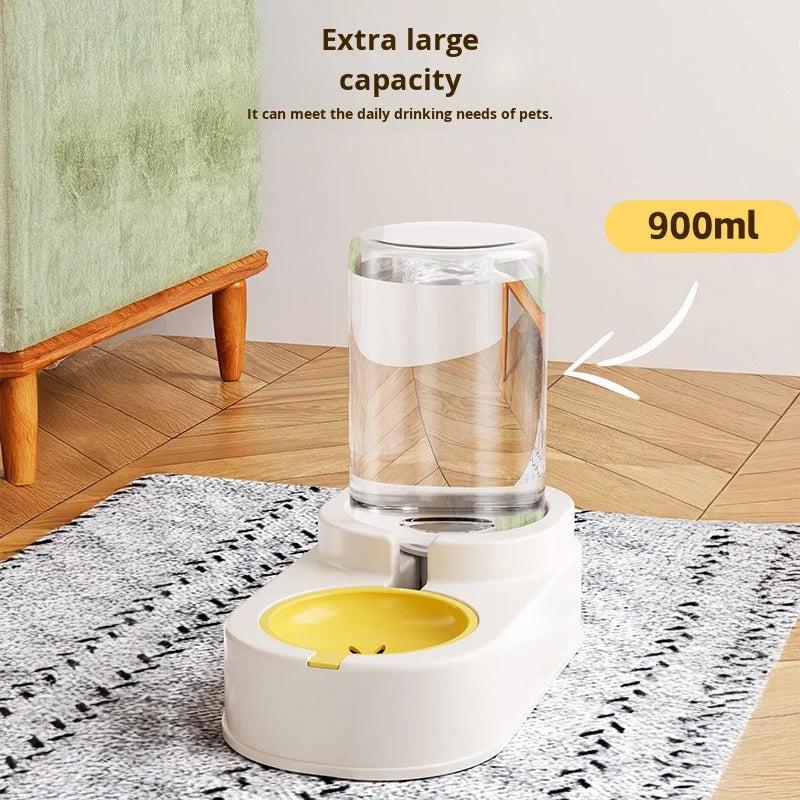 🐶🐱 2L Automatic Food & Water Dispenser – Easy Feeding, Happy Pets