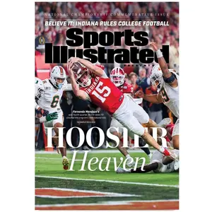Sports Illustrated Hoosier Heaven Indiana Championship Cover Poster