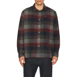 Barbour Copswell Relaxed Checked Shirt in Navy