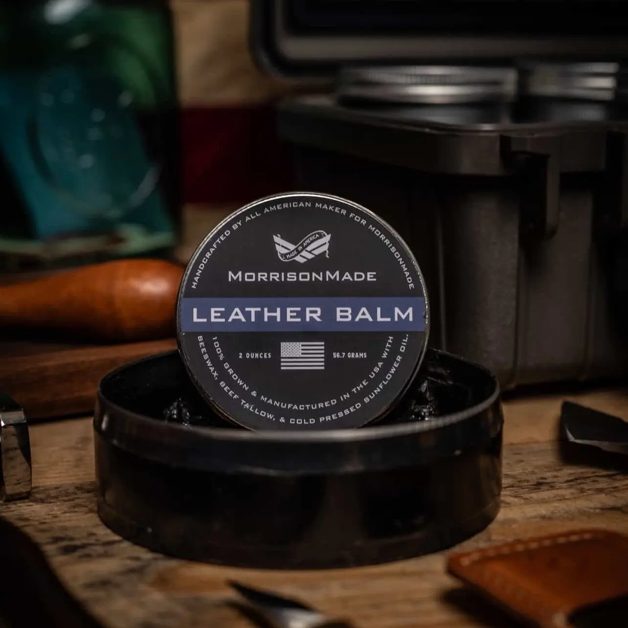 MorrisonMade Leather Balm, 2oz MorrisonMade Leather Balm, 2oz