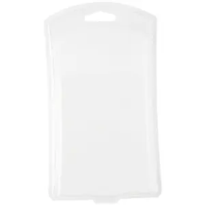Collecting Warehouse Clear Plastic Clamshell Package / Storage Container, Curved Front, 7" H x 4.07" - 4.38" W x 1.63" D