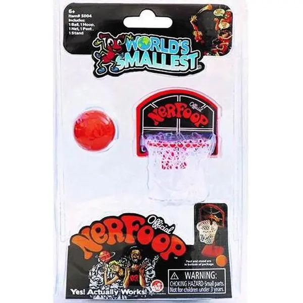 World's Smallest Official Nerf Basketball World's Smallest Official Nerf Basketball