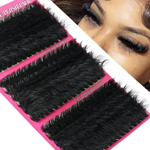 Lash Clusters (12 14 16 18 20 22mm) Volume Fake Lashes 260D Eyelash Clusters Extensions D+ Curve,Reusable Wispy Lash Clusters Thick,288pcs Huge Plus Pack,DIY Affordable Pestañas By Hiklasy