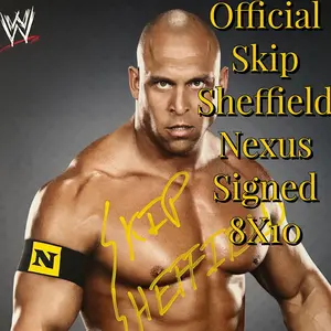 Official Skip Sheffield Nexus Signed 8X10