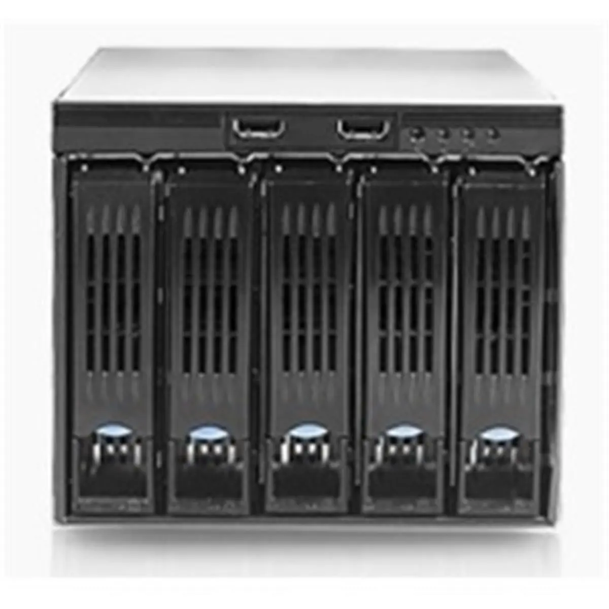 Chenbro SK33502T3 Hard Disk Enclosure, 3.5 in 5-Bay HDD Enclosure with SAS & SATA Backplane (Brown Box), Hard Disk Enclosures