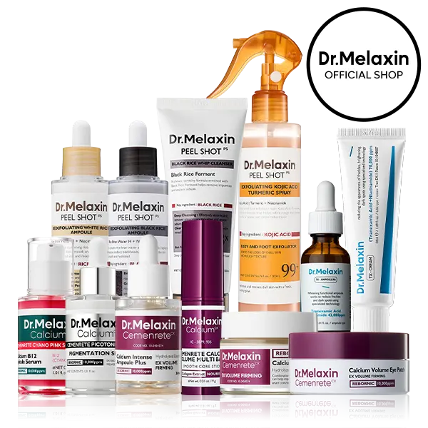 [Dr.Melaxin Live Exclusive Bundle] Winter Glow Skincare Set best collection for Pore Care & Blemish Fading with Exfoliating