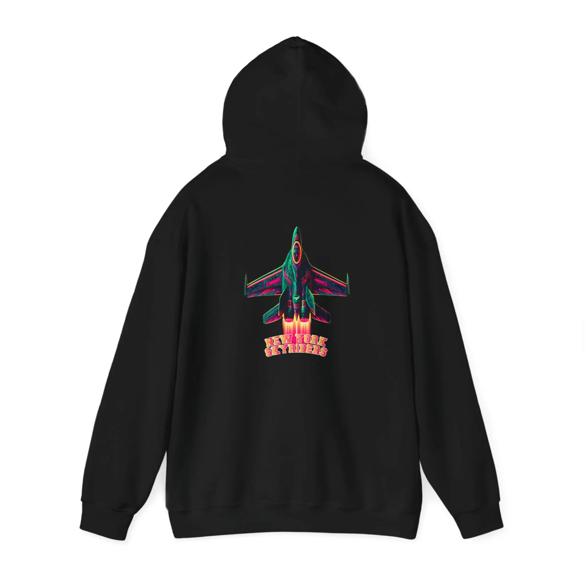 Unisex hoodie with sports print Yewk Jets